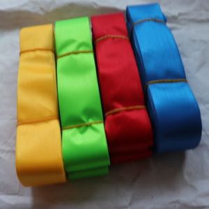 Blank Silk Ribbons Colored Ribbons Red Yellow Blue Green DIY Ribbon Wedding Festival Decorative Cloth Strip Road Lead Ribbon