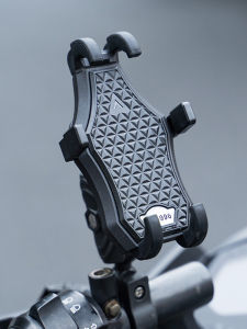 Motorcycle Phone Holder Electric Vehicle Takeaway Shock Absorption Anti-shake Navigation Riding Charging Bracket Bicycle Accessories