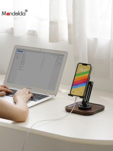 mandelda | Adjustable Foldable Phone Tablet Stand for Office Desk