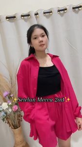 Ami Collection: Setelan Mecca 2IN1 Cardigan & Celana Pendek