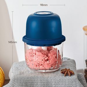 Ready Stock Wireless Electric Grinder Garlic Masher Press Mincer Vegetable Chilli Meat Grinder Food Chopper