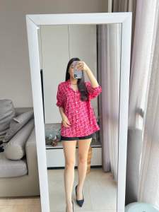 KEMEJA SATIN BARBIE 7966 MV SHOP