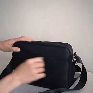 JUSTKIDDIN123 MALAYSIA Mens Messenger Bag Shoulder Bag Large Storage Spacious Premium Cheapest Work Bag Waterproof Multiple Compartments Boy Messenger Beg Lelaki Multi-Layers Bags Man Handbags for Travel Casual Large Satchel