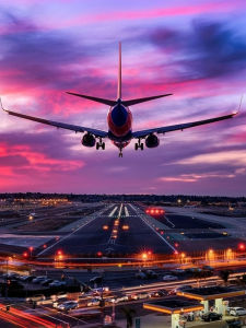 Huacan Airplane Diamond Painting Set Full Round Square Embroidery Sale Landscape New Arrivals Picture Of Rhinestones