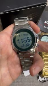 SUBMARINE J 237 M MT QIBLA DIRECTION / MUSLIM PRAYERS ALARMS DIGITAL WATCH