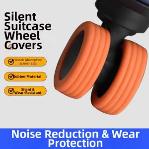Noise Reduction Abrasion-resistant Wheel Protector for Suitcase