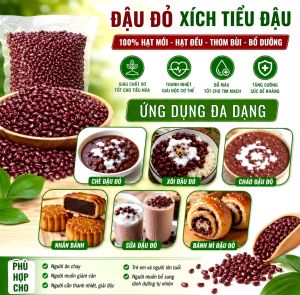 [Quảng Nam] Đậu đỏ hạt nhỏ 100% tự nhiên vận chuyển nhanh trong 24 giờ.