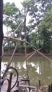 Vó Bắt CáTômCua bằng tay Dù Thái Lan Hàng Loại 1 như hình Chất Lượng Cao