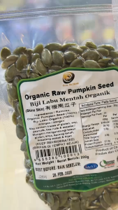Eco Action Organic Raw Pumpkin Seed & Organic Sunflower Seed 有机南瓜子/有机葵花子 200g