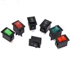 EELHOE | [NC]Mini 1Pcs 10*15mm 2Pin ON/OFF Boat Rocker Switch Car Truck Button Switch[NC]