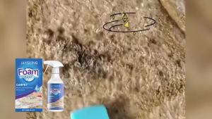 Carpet Foam Cleaner Eliminate Stubborn Stains Odor Remover Carpet Fabric Curtain Multi-functional Cleaning Rug Cleaner Solution