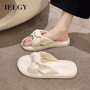 IELGY Summer New Soft-soled Cross-strap Design Slippers Womens Non-slip Casual Pregnant Women