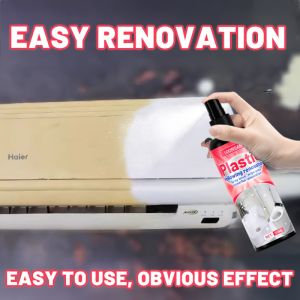 LOORSAN New Plastic Polishing Agent 50ml Remove Yellowing Restore AC Car Light Panel Quick Cleaner Shine Liquid Renew Restore