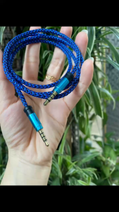 Cáp loa 2 Đầu 3.5ly 4 Khấc có thể dùng cho Soundcard dài 1M