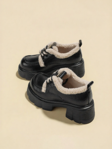 Josiny | Thick-Soled Fleece-Lined Winter Snow Boots Height Increase