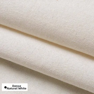 Keluojing | Thick Antique Style Cotton-Linen Fabric White Background and Lining Cloth