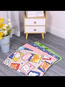 Thảm đệm chần bông mỏng bốn mùa chống trượt cho chó mèo thú cưng – Đen Ta pet shop