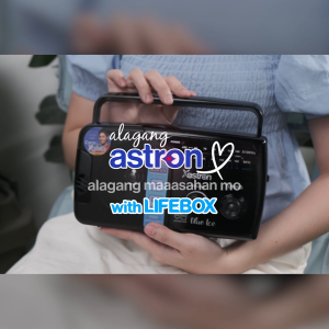 Astron BLUEICE Portable AM/FM Radio - Big Sound | Lightweight | Dual Power Option