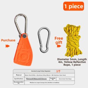 YIDIANCHUIYAN | Self-locking Windproof Reflective Rope Tightener