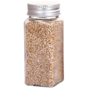 ขวดแก้วขนาดเล็กใสขวดปรุงรสขวดพริกไทยป่นขวดบาร์บีคิวกระป๋องใส่ผงชูรสกระป๋องปรุงรสปิดผนึกได้สำหรับใช้ในครัวเรือน