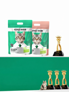 KERES | Deodorizing Low Dust Clumping Tofu Cat Litter 23kg