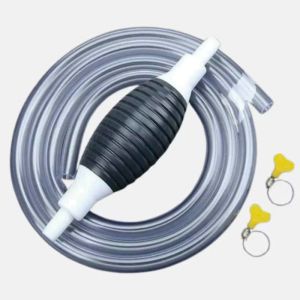 Dụng cụ bằng tay bơm hút sang chiết Xăng rượu nước mầu xám