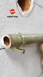 Đinh sắt mạ kẽm độ cứng cao cố định ống nước trên tường xi măng
