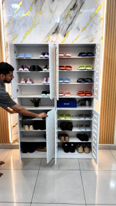 🆕Free Installation! Kenzzo: Sukishi Series 4-Door shoe rack cabinet / shoe cabinet /shoe rack/shoes cabinet