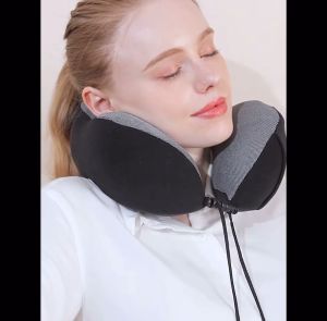 หมอนรองคอ หมอนพกพาในรถ ตัวยู Travel Neck Pillow บรรจุภัณฑ์ SABAY TRAVEL PAK