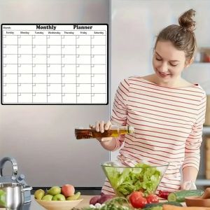 Mr. Paper Whiteboard Magnetic Refrigerator Sticker 1 Learning Month Plan Record Planning Life Cixi Sticker Gifts for Friends