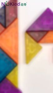 SENSE NUKied Novelty Magnetic Tangram Children Puzzle Thinking Exercise Magnetic Building Blocks