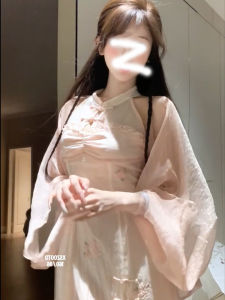 Fashionable Soft Chiffon Womens Summer Outerwear Light Weight Sun Protection Clothes with Skirt V-Neck Batwing Sleeve Short Coat