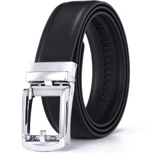 Ratchet Belts for Men Formal Automatic Buckle Leather Male Belts Golf Luxury Designer Black Brown Waistband 3.5cm Plus Size