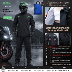 ZHENGYU | Bộ Đồ Thoáng Khí Chống Nước Cho Người Giao Thực Phẩm