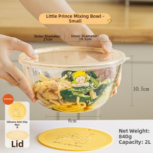 SHUEHO | Borosilicate Glass Baking Mixing Bowl Non-stick