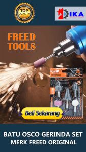 BATU OSCO MATA GERINDA SET BOR / MOUNTED STONE ISI 5 BUAH FREED ORIGINAL ZP1008 BATU BABY-1SET