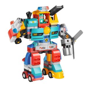 Educational Building Blocks for 3-6 Year Olds - Transformable Robot Model Feelo