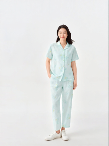 Purcotton | Double Layered Gauze Loungewear Set