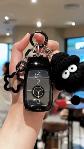 เคสกุญแจใส TPU BENZ พวงกุญแจรถยนต์ กันรอย กันน้ำ น้ำหนักเบา วัสดุ TPU พรีเมี่ยม เคสกุญแจใสรถยนต์ W212