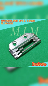 ( Grade A ) Gigi Mesin Jahit 4 Baris - tataban type E / Gigi Feed Dog Mesin Jahit Industri / M.J.M-12626