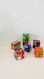 [HOT - NHIỀU MẪU] Đồ chơi trẻ em khối rubik ma thuật 3D biến hình sáng tạo rubic magic cube hình học từ tính lập phươn