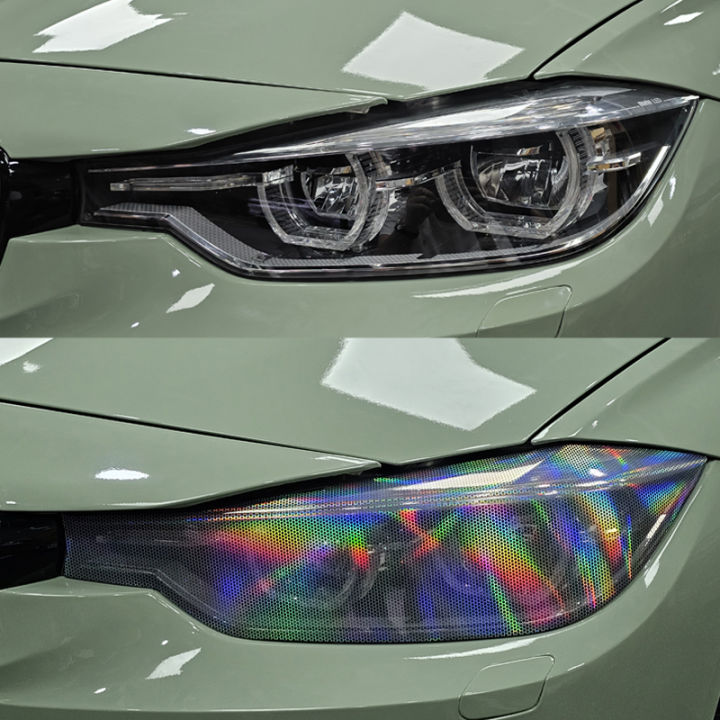 Car Sticker Chameleon Discoloration Film Laminex for Headlights