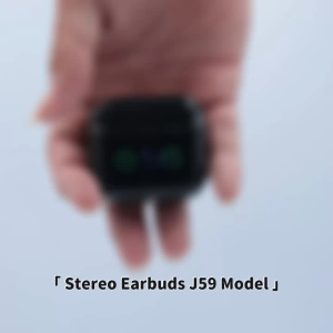 หูฟังบลูทูธ J59 Stereo Earbuds จอ LED เชื่อมอัตโนมัติ แบต 25ชม Touch Control ชาร์จไร้สาย ราคาดี สีสวย