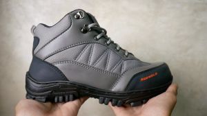 ROBWELD - Sepatu Safety Boots Kerja Pria Ujung Besi Proyek Lapangan Hiking Gunung Hanzo High