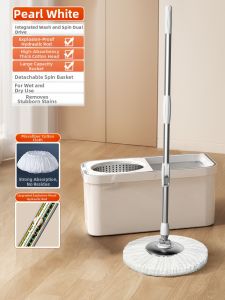 TEITEIRO | Self-Wringing Rotating Mop
