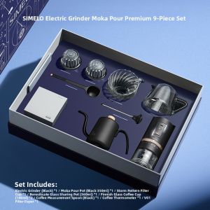 SIMELO | Hand Drip Coffee Set with Grinder