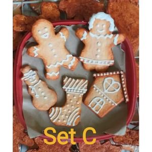 Gingerbread Decor Christmas Hang Decor