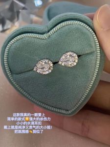 Luxurious 925 Silver Waterdrop Earrings: Elegant Women's Fashion Jewelry