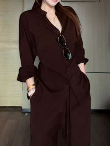 ZHENMANZI | Autumn Minimalist Retro Style Suit Long Sleeve High Waist Trousers