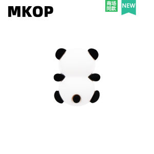 Cute Panda Bamboo Shoe Buckle Accessories for Crocs/Cross Shoes MKOP Brand Hole Shoe Accessories High-End Feel Winter Collection